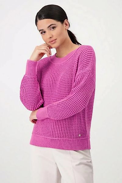 Monari Sweatshirt Pullover, deep pink günstig online kaufen