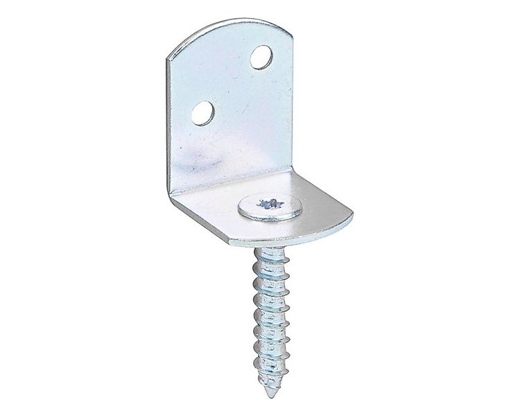 Alberts Geflechtzaun Alberts Flechtzaunhalter, L-Form, verzinkt 83x32 günstig online kaufen