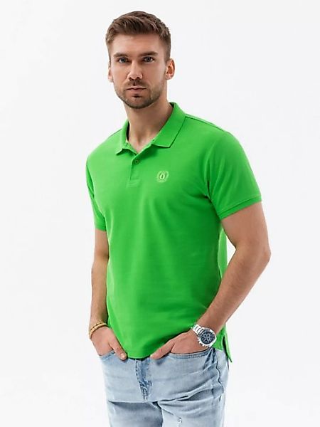 OMBRE Poloshirt Ombre Herren-Pique-Strick-Poloshirt - grün V25 S1374 XXL günstig online kaufen