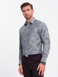 OMBRE Flanellhemd Klassisches Herrenhemd aus kariertem günstig online kaufen