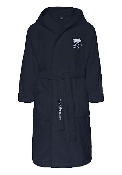 Polo Sylt Bademantel mit Logos, Gürtel günstig online kaufen