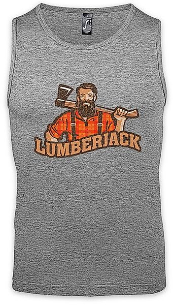Urban Backwoods Tanktop Lumberjack VI Ärmelloses T-Shirt Holzfäller Axt Wal günstig online kaufen