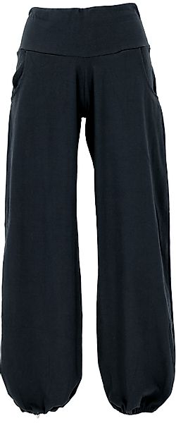 Guru-Shop Relaxhose Yogahose aus Bio-Baumwolle, Pluderhose günstig online kaufen