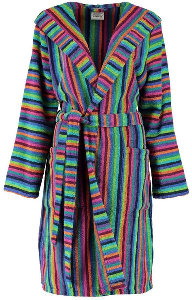Cawö Damenbademantel 7049 Kurzmantel mit Kapuze günstig online kaufen