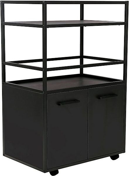 INOSIGN Barschrank Perth (1-St) Auf Rollen und mit zwei Einlegeböden günstig online kaufen