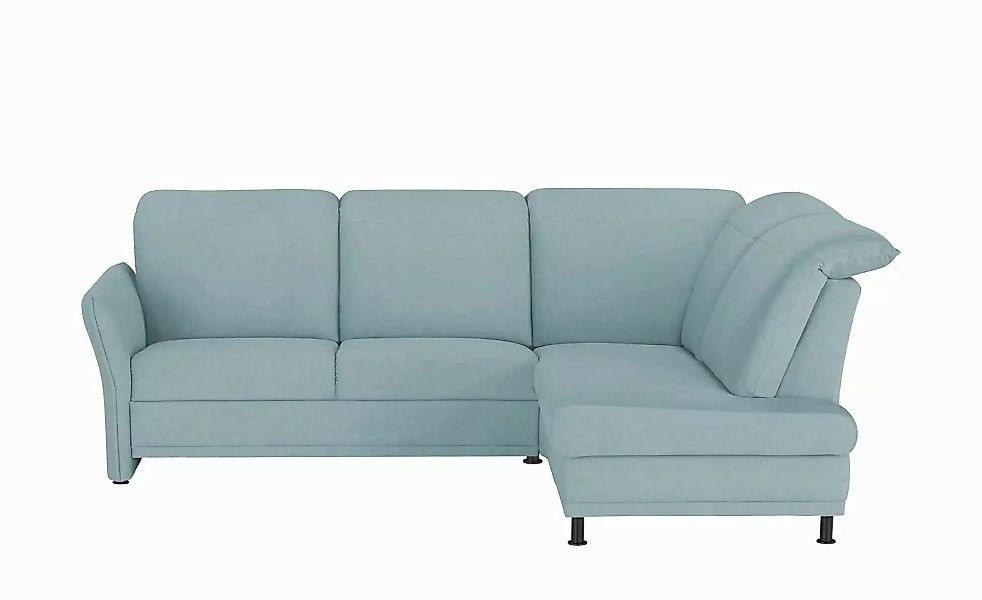 Polstermöbel Oelsa Ecksofa  Mallorca ¦ blau ¦ Maße (cm): B: 258 H: 92 T: 19 günstig online kaufen