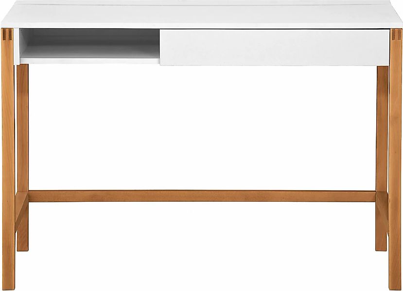 Woodman Schreibtisch "Northgate" im skandinavian Design, Breite 112 cm, FSC günstig online kaufen