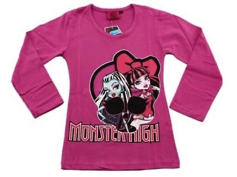 Monster High Langarmshirt Totenkopf günstig online kaufen