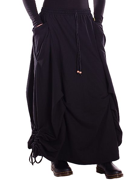 Vishes Maxirock Baumwolle asymmetrisch langer warmer günstig online kaufen