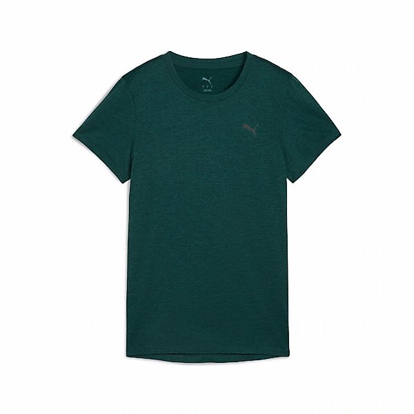 PUMA Trainingsshirt "W TAD ESSENTIAL HEATHER TEE" gerade Passform, Kurzarm, günstig online kaufen