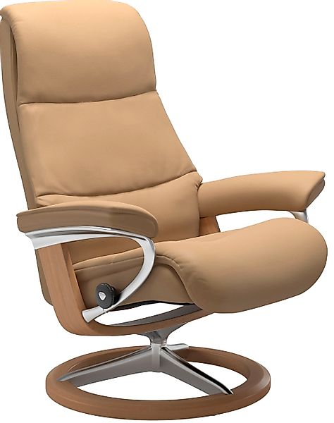 Stressless® Relaxsessel »View«, (Set, Relaxsessel mit Hocker), mit Signatur günstig online kaufen
