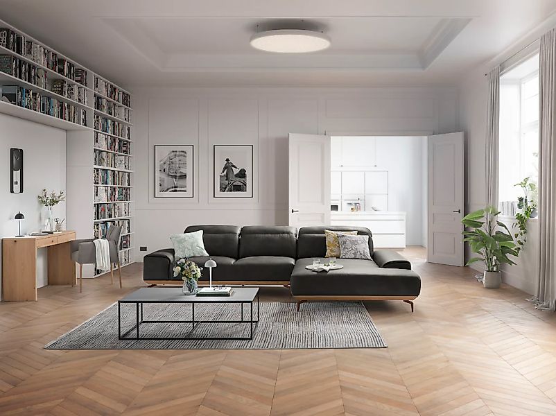 Musterring Wohnlandschaft "MR 2490 Ecksofa mit erstklassigem Sitzkomfort, L günstig online kaufen