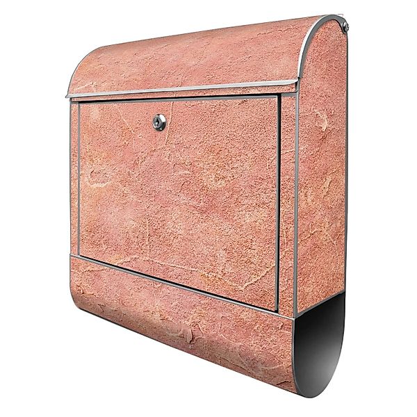 Banjado Design Briefkasten Silber Pulverbeschichtet 39x47x14cm 2 Schlüssel günstig online kaufen