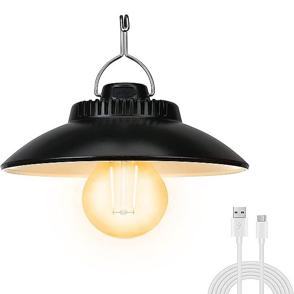 Coonoor LED Gartenleuchte Campinglampe Aufladbar, Retro günstig online kaufen