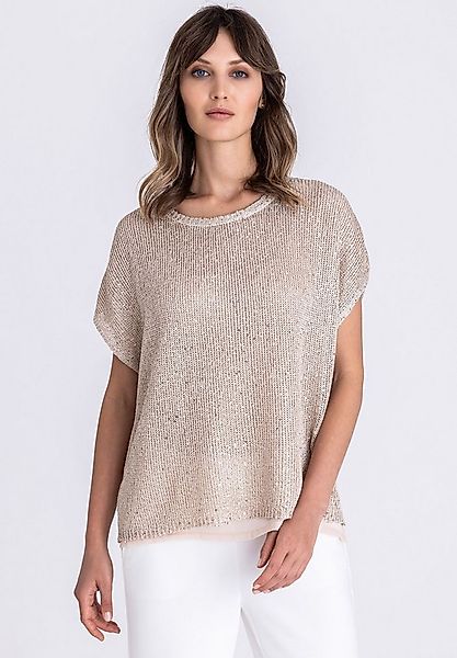 TUZZI Strickpullover mit Glanzeffekt günstig online kaufen