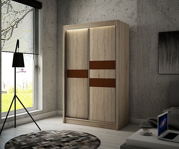 ALTDECOR Schiebetürenschrank ARRI (Kleiderschrank Garderobenschrank mit vie günstig online kaufen