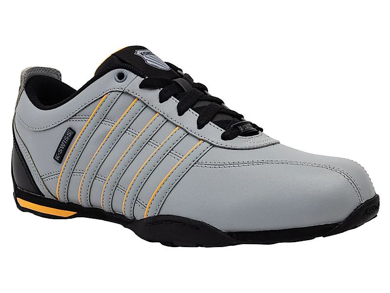 K-Swiss Arvee 1.5 Leder 2026 grau/schwarz/orange Herren Sneaker günstig online kaufen