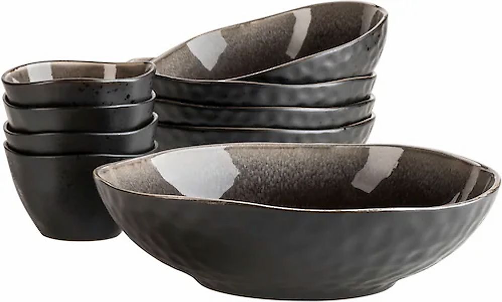 MÄSER Schale »NIARA ORGANIC, Schüssel-Set, Keramik« 9 Stk. aus Keramik günstig online kaufen