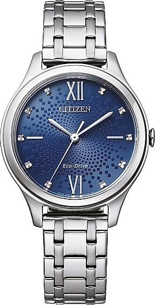 Citizen Solaruhr EM0500-73L, Armbanduhr, Damenuhr, analog, Edelstahlarmband günstig online kaufen