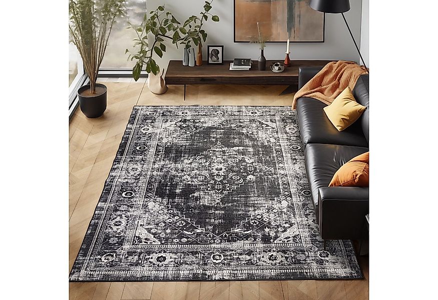 Carpettex Designteppich Orientalisch Design, Rechteckig, Höhe: 7 mm, Waschb günstig online kaufen