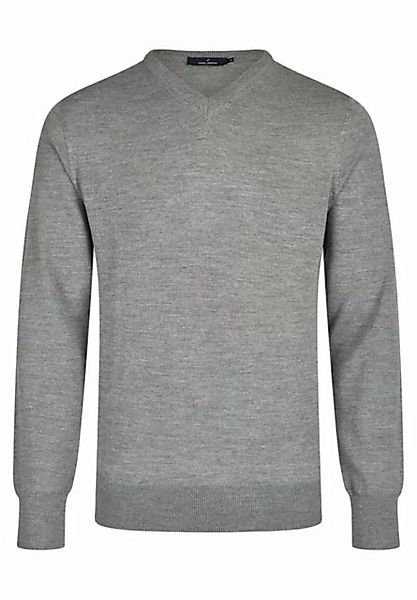 HECHTER PARIS V-Ausschnitt-Pullover Unimuster günstig online kaufen