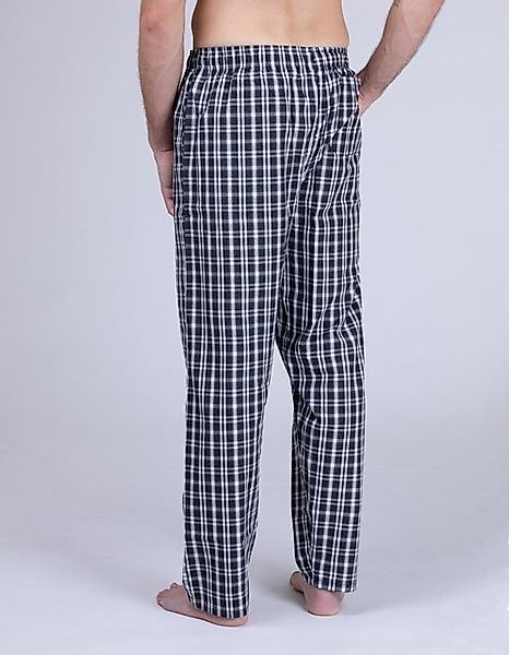 Moonline Schlafhose Herren Webhose Freizeithose Loungewear günstig online kaufen
