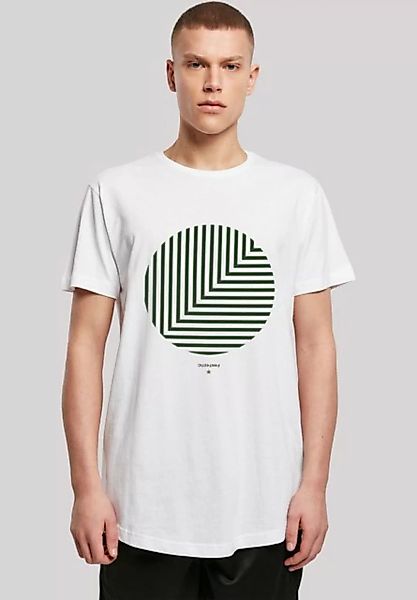 F4NT4STIC T-Shirt Geometrics Grün Print günstig online kaufen