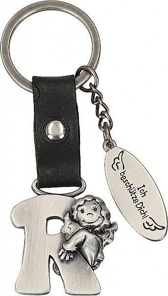 Depesche Schlüsselanhänger Schutzengel Buchstabe Alphabet Anhänger Beschütz günstig online kaufen