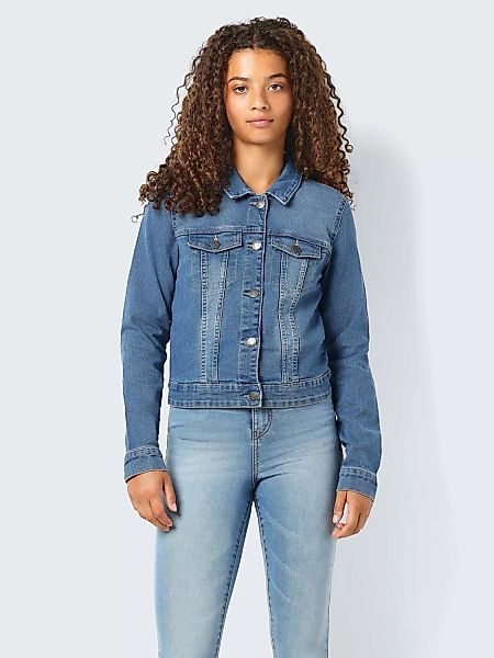 Noisy may Jeansjacke NMDEBRA L/S BLUE DENIM JACKET NOOS günstig online kaufen