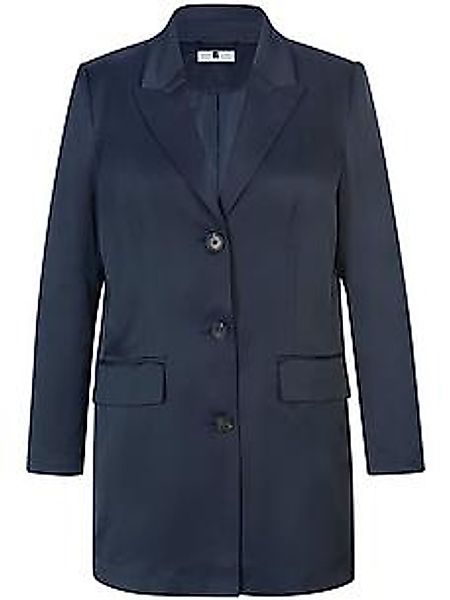 Long-Blazer Anna Aura blau günstig online kaufen