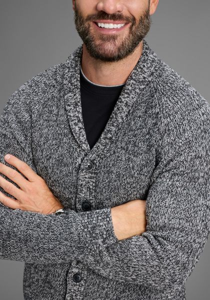 Man's World Strickjacke Neue Kollektion! Mit günstig online kaufen