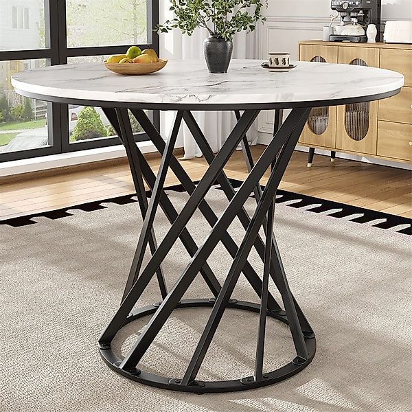 OKWISH Essgruppe Esstisch,Esszimmerstühle,Esstisch-Set, (1-tlg., 80×80×76 c günstig online kaufen