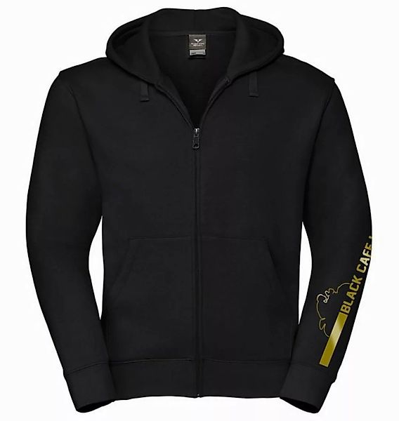 Black-Cafe London Sweatshirt Retro Stripe Zip Hoodie günstig online kaufen