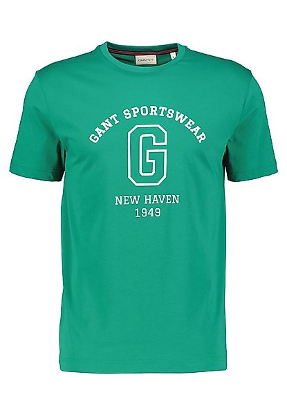 Gant T-Shirt Herren T-Shirt aus Baumwolle günstig online kaufen