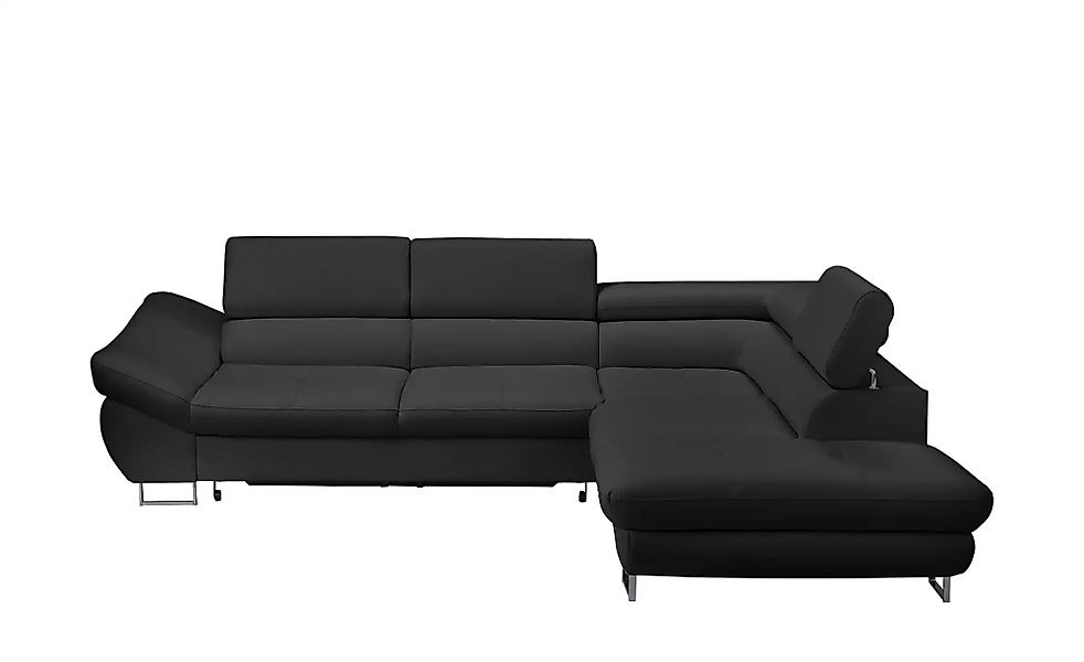 switch Ecksofa aus Kunstleder Fabio ¦ schwarz ¦ Maße (cm): B: 280 H: 69 T: günstig online kaufen