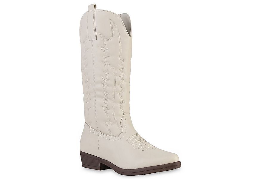 VAN HILL 839106 Cowboystiefel Damen Leicht Gefütterte Cowboystiefel Stiefel günstig online kaufen