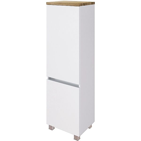 Held Möbel Unterschrank Ferrara 40 cm matt Weiß-Weiß günstig online kaufen