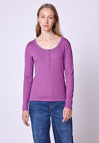 STREET ONE STUDIO Langarmshirt mit Rundhalsausschnitt günstig online kaufen