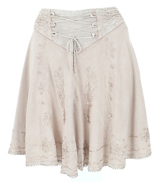 Guru-Shop Minirock Bestickter Boho Minirock - günstig online kaufen
