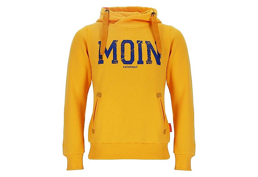 salzhaut Kapuzenpullover Damen Hoodie Sünn mit Moin-Print - Modischer Pullo günstig online kaufen
