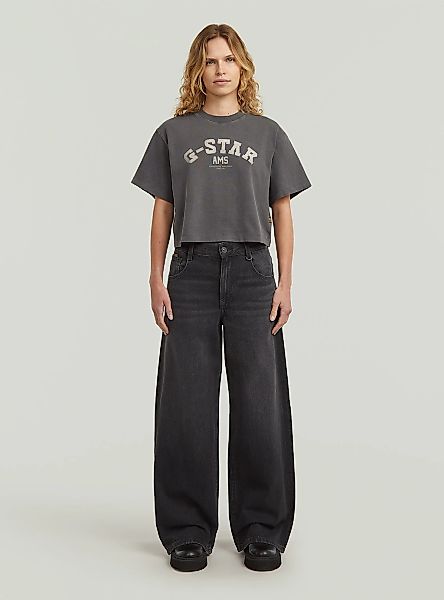 G-STAR T-Shirt "Washed Boxy T-Shirt" günstig online kaufen