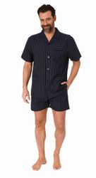 Normann Pyjama Herren kurzarm Schlafanzug Shorty günstig online kaufen