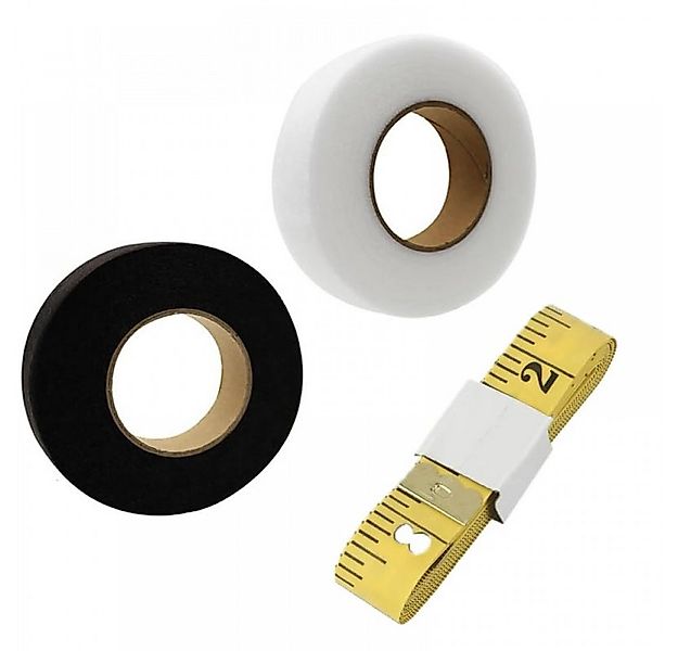 FELIXLEO Klebestreifen 2 Stück Saumband zum Aufbügeln waschbar 64 Meter/Rol günstig online kaufen