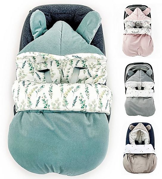 BABEES Fußsack BABYFUßSACK für Babyschale Frühling Übergang warm mit Füllun günstig online kaufen