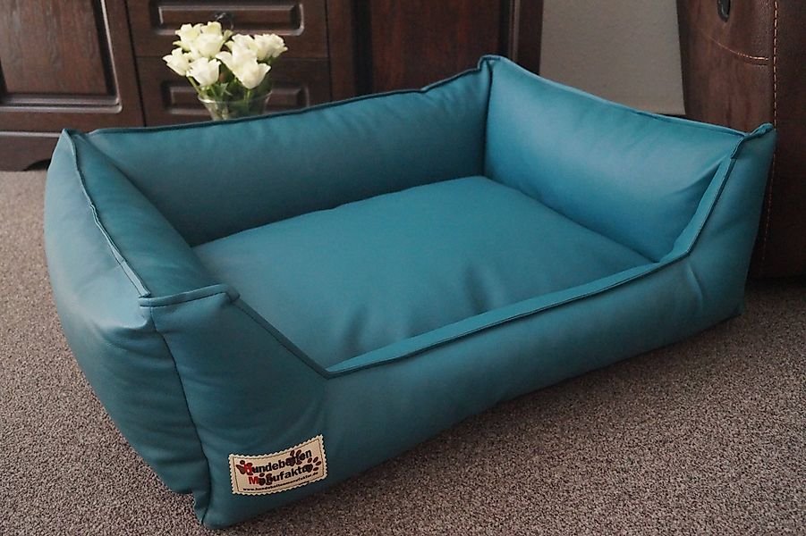 Hundebettenmanufaktur Hundekorb Hundesofa Schlafplatz Kunstleder Similpelle günstig online kaufen
