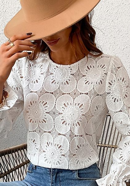 Cupshe Blusentop Romantisches Strick Top aus Spitze günstig online kaufen