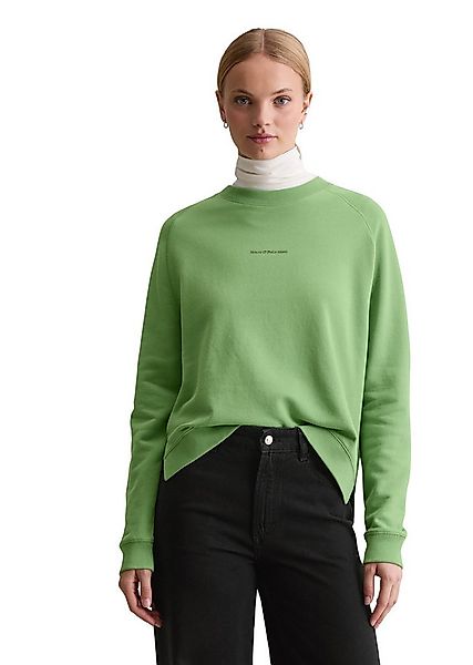 Marc O'Polo DENIM Sweatshirt relaxed fit, aus Organic Cotton, mit Schlitzen günstig online kaufen