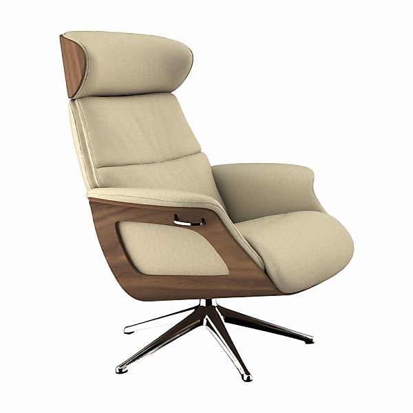 FLEXLUX Relaxsessel "Rücken u. Kopfverstellung, ergonomisch, Airchannels, k günstig online kaufen
