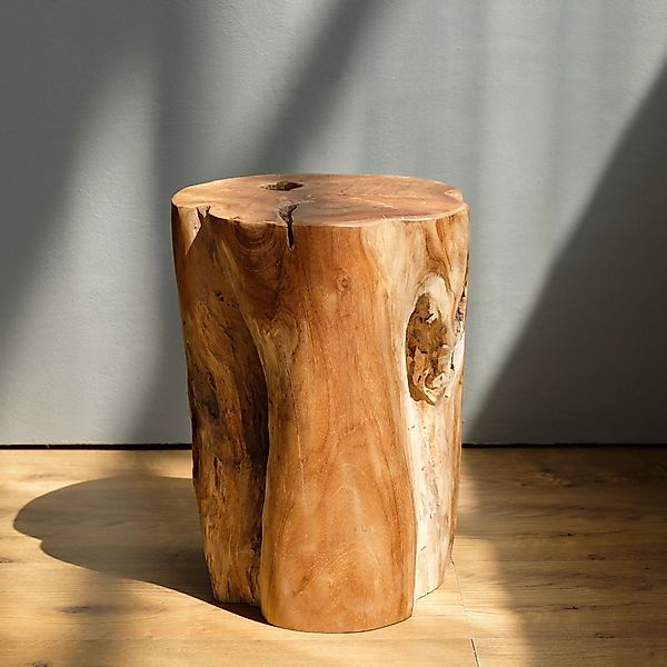 wohnfreuden Hocker Teakholz Hocker Elefantenfuß 40 günstig online kaufen