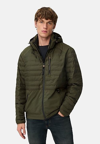 camel active Funktionsjacke mit abnehmbarer Kapuze Langarm Kordelzug günstig online kaufen